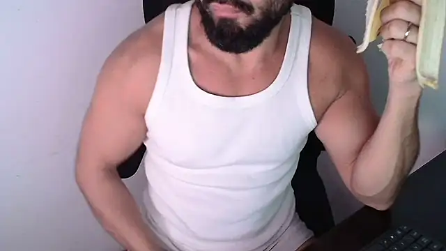 Show de abeardguyone na webcam