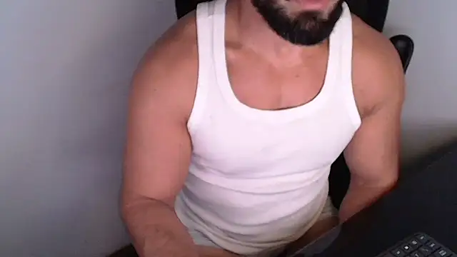 Show de abeardguyone na webcam