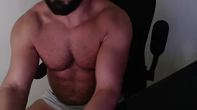 Show de abeardguyone na webcam