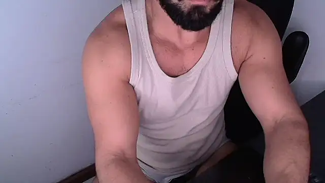 Show de abeardguyone na webcam