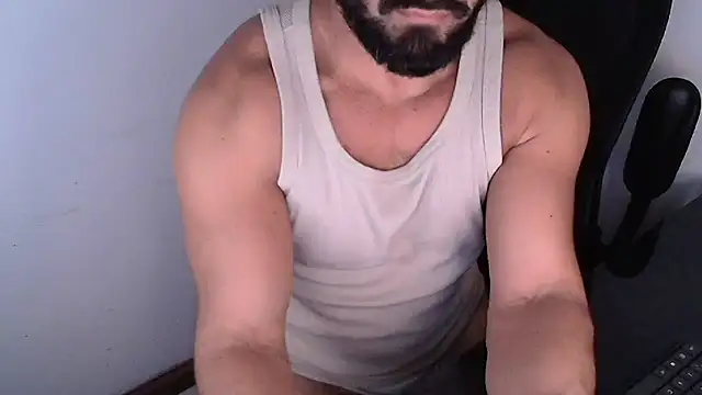 Show de abeardguyone na webcam