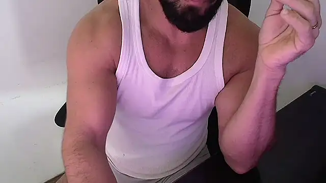 abeardguyone: διαδικτυακό σόου στην κάμερα