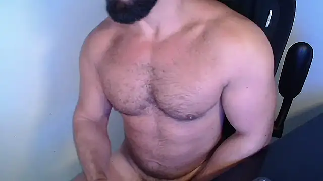 Show de abeardguyone na webcam