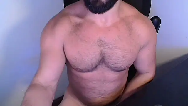 Show de abeardguyone na webcam