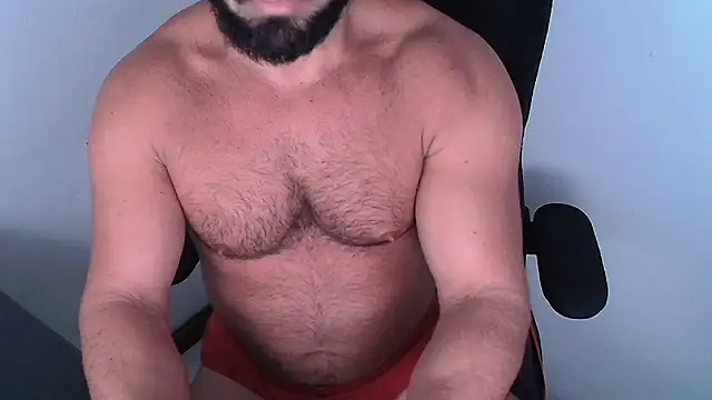 Show de abeardguyone na webcam