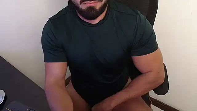Show de abeardguyone na webcam