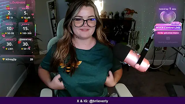 Briieverly Show in webcam
