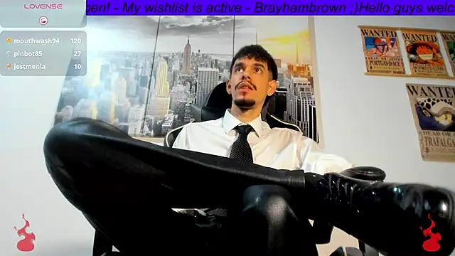 BRAYHAMBROWN: онлайн-секс-чат