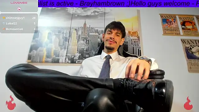 BRAYHAMBROWN 웹캠 쇼