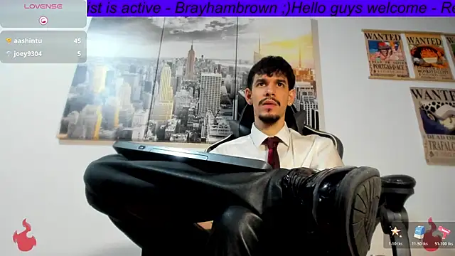 BRAYHAMBROWNのライブXXXチャット