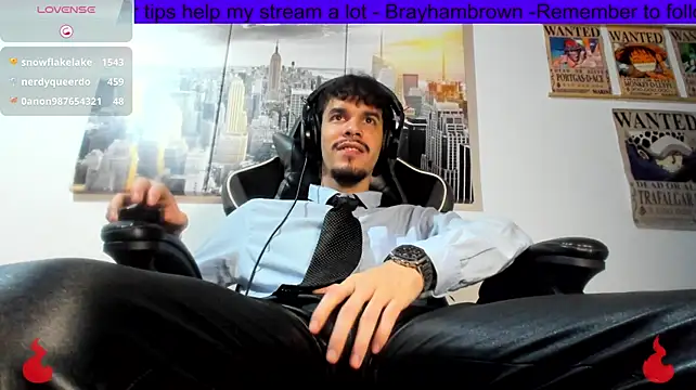 Chatroom XXX en direct de BRAYHAMBROWN