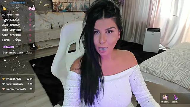 Chat +18 de patriciakeys ao vivo