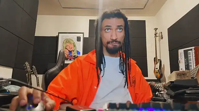 Show de FavelaDaddyCum na webcam