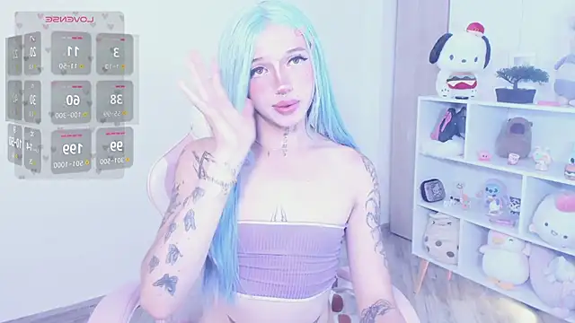 Show modela KloeKing__ na web-kameri