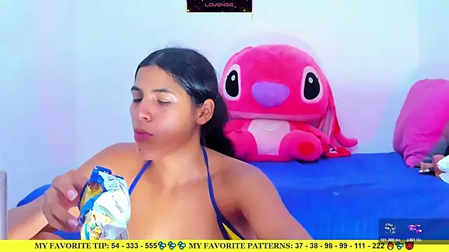Show de AriannaLewiis na webcam