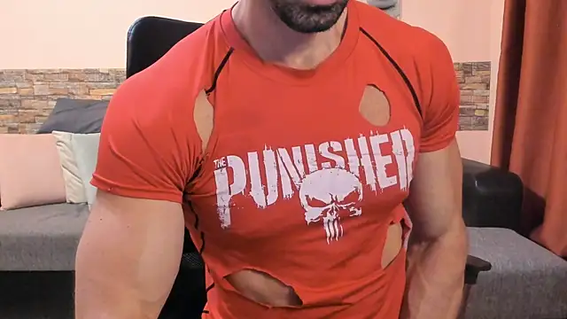 Show webcam de HotHunkTrainer