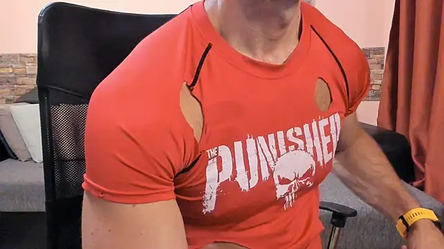 HotHunkTrainer Pertunjukan Webcam