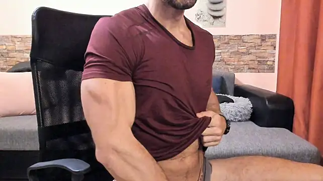 HotHunkTrainer Pertunjukan Webcam