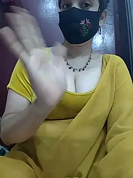 Saanvi-Sen Adlı Modelin Web Kamerası Şovu