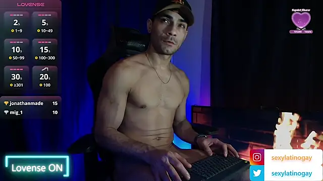 sexylatin0gayn Webbikameraesitys