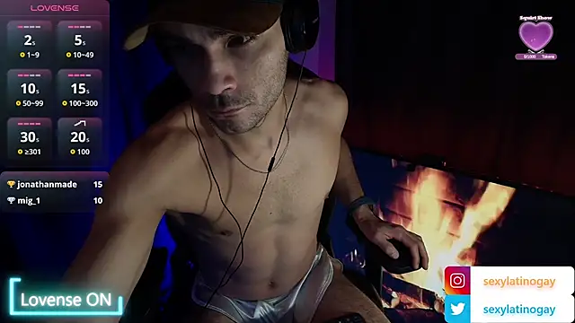 sexylatin0gayn Webbikameraesitys