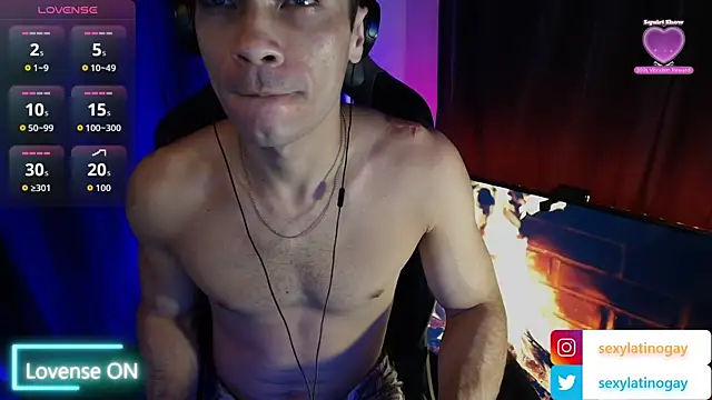 sexylatin0gay webcam show