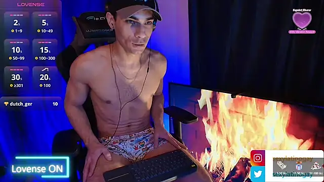 sexylatin0gay webkamerás műsora