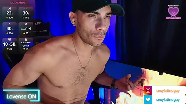 sexylatin0gayのウェブカメラショー