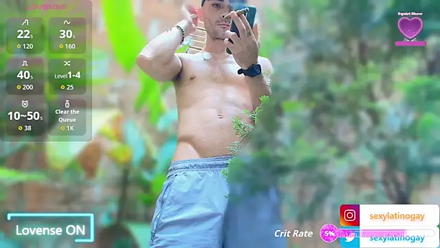 Show Webcam de sexylatin0gay