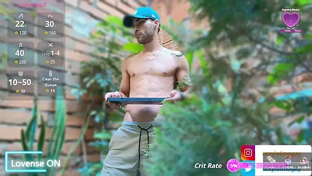 Show webcam de sexylatin0gay