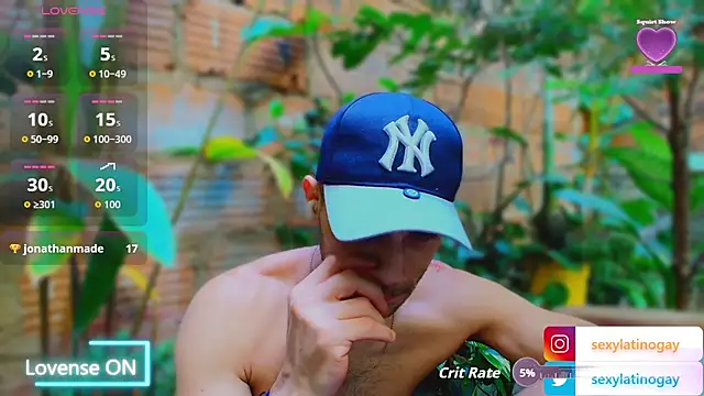 sexylatin0gayのウェブカメラショー