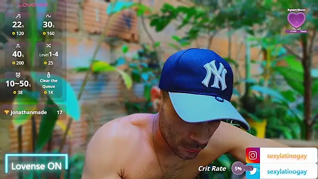 Show de webcam de sexylatin0gay