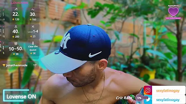 sexylatin0gayのウェブカメラショー