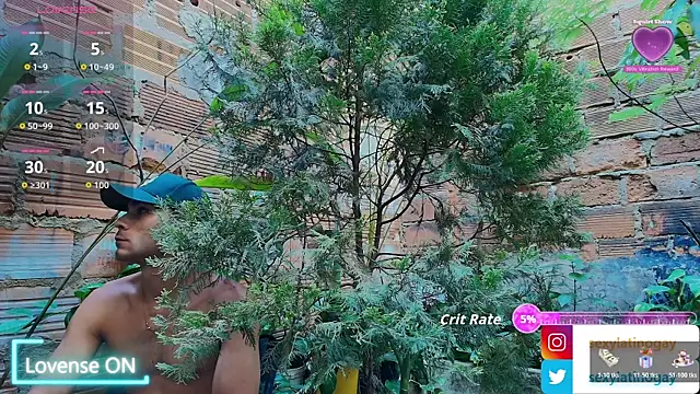 הופעת וובקאם של sexylatin0gay