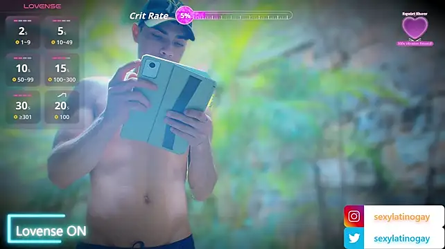 sexylatin0gayのウェブカメラショー