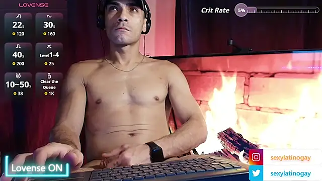Pokazy przed kamerką – sexylatin0gay