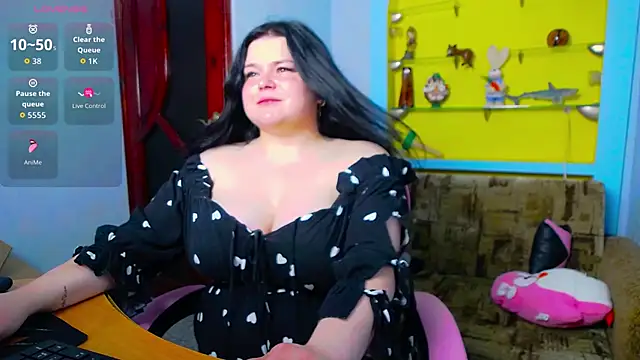 Linasexy777 élő XXX-chatje