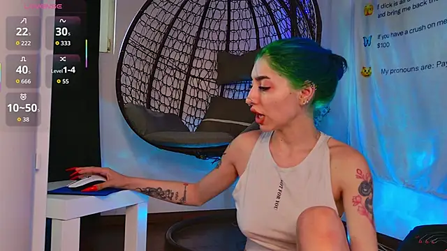 AriaVoss' Webcam Show