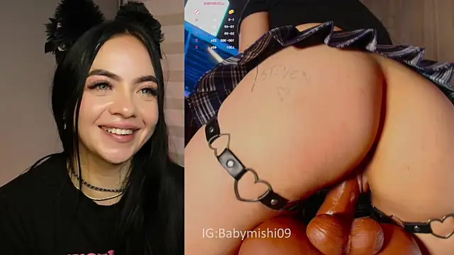 Babymishi webkamerás műsora