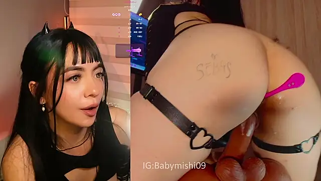 Babymishi: вебкам-шоу