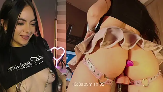 Babymishiのウェブカメラショー