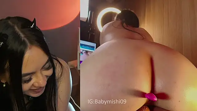 Babymishi webkamerás műsora