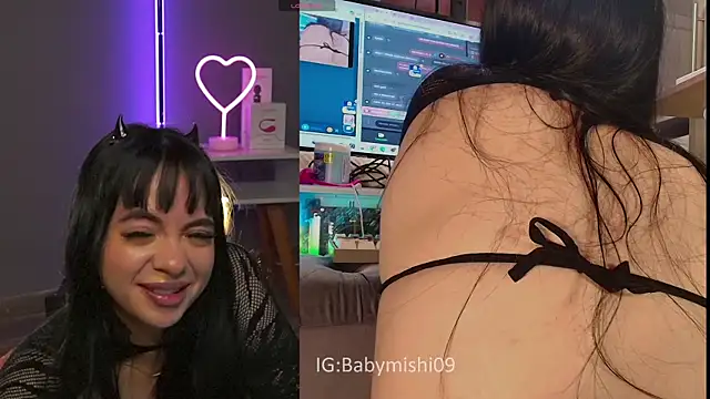 Show de webcam de Babymishi