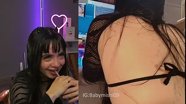 Babymishi Show in webcam