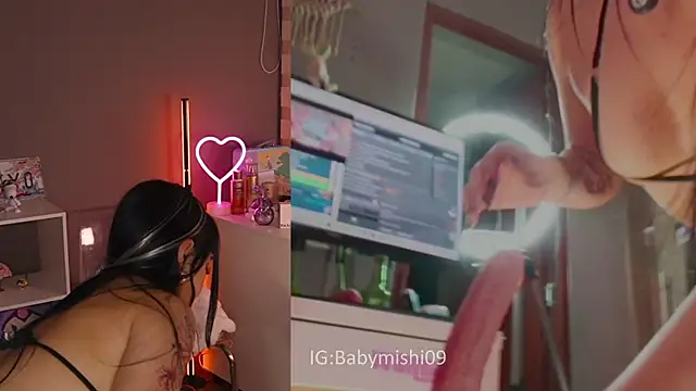 Babymishi's Webcam Show