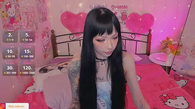 הופעת וובקאם של Misa_Sakurai