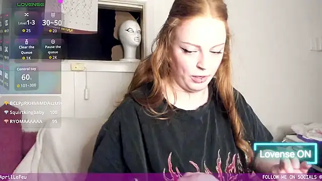 Show de aaprill na webcam