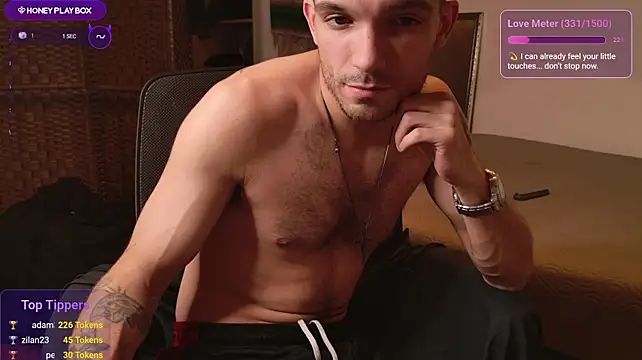 Show modela JackDesFeux na web-kameri