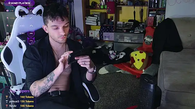 JackDesFeux Pertunjukan Webcam