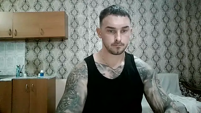 Jonmusclemasterのウェブカメラショー